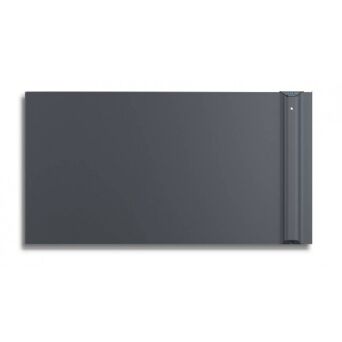Grzejnik elektryczny KLIMA 2000W z WiFi ogrzewanie hybrydowe - dualne, energooszczędne panele z inteligentnym sterowaniem - antracyt.