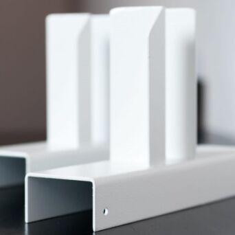 Podstawy podłogowe / nóżki uniwersalne do paneli Radius+ Białe