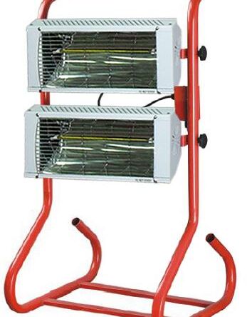 Wszystkie zalety promiennika BS2000 razy dwa. Ta niezwykle uniwersalna konstrukcja umożliwia zarówno ogrzewanie stanowisk pracy, jak i wykorzystanie wysokiej skuteczności promienników do wszelkiego rodzaju procesów technologicznych: wygrzewanie, rozmrażanie, suszenie.