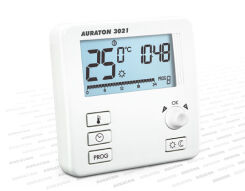 Termostat ścienny z programem FULL LCD - ogrzewanie podczerwienią, panele grzewcze