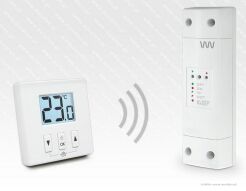 Bezprzewodowy elektroniczny termostat z ekranem LCD