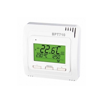 Bezprzewodowy termostat programowalny z ekranem LCD BPT 710