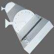 RADIUM - wysokotemperaturowe przemysłowe panele grzewcze na podczerwień - 900W, 1200W, 1800W, 2400W, 3600W - 4