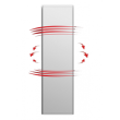 Łazienkowe grzejniki ICON - energooszczędne, pionowe, hybrydowe panele grzewcze - 750 W, 1000 W, 1500 W, 2000 W - 7