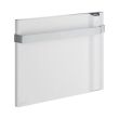 Łazienkowe  ogrzewanie hybrydowe KLIMA 750W - dualne, energooszczędne panele z inteligentnym sterowaniem. Białe. - 2