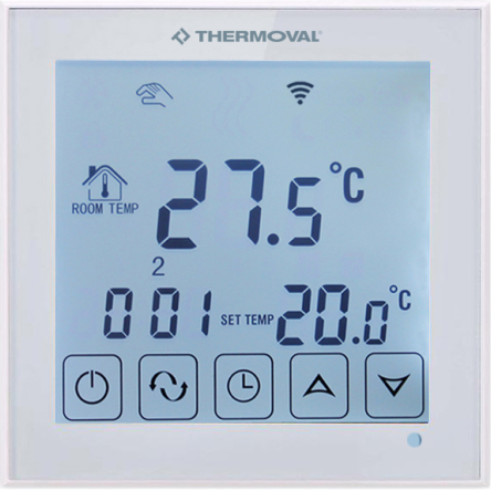 TVT 31 WiFi - Podłogowy regulator temperatury termostat z WiFi