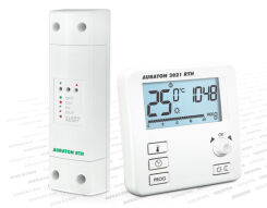 Bezprzewodowy termostat elektroniczny FULL LCD. Regulacja ręczna + programowanie. POLECAMY !
