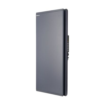 Grzejnik elektryczny ICON 1500W.  Energooszczędne, pionowe, hybrydowe panele grzewcze. Szare.